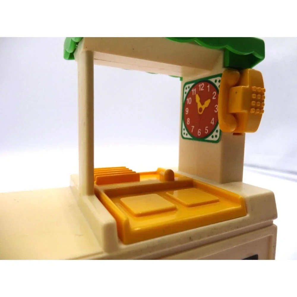 Little Tikes dollhouse‎ size Fiesta Party Kitchen Green Roof for Doll house with